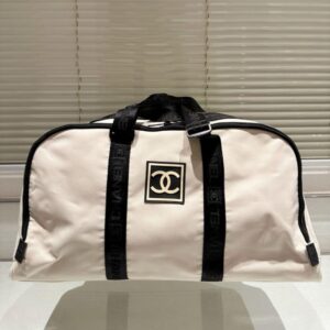 Alternative view of Chanel Sport Duffle Bag White 51Cm