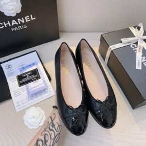 Alternative view of Chanel Ballet Flats Black G02819 Y01552 94305